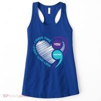 Suicide Awareness Prevention Heart Semi Colon You Matter Great Gift Women's Tank Top thumb 0