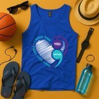 Suicide Awareness Prevention Heart Semi Colon You Matter Great Gift Tank Top thumb 4