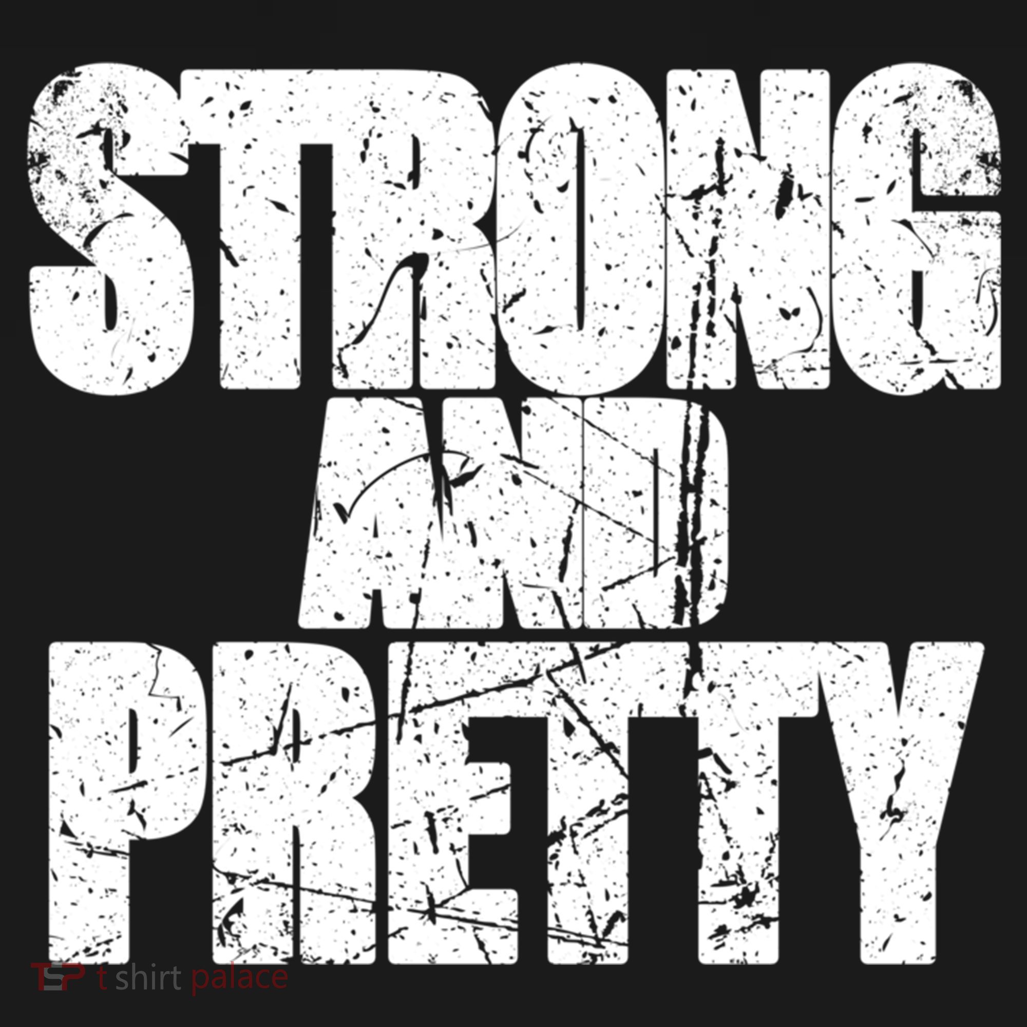 Strong And Pretty Fitness Gym Workout Weights Weightlifting Gift Women's Hoodie