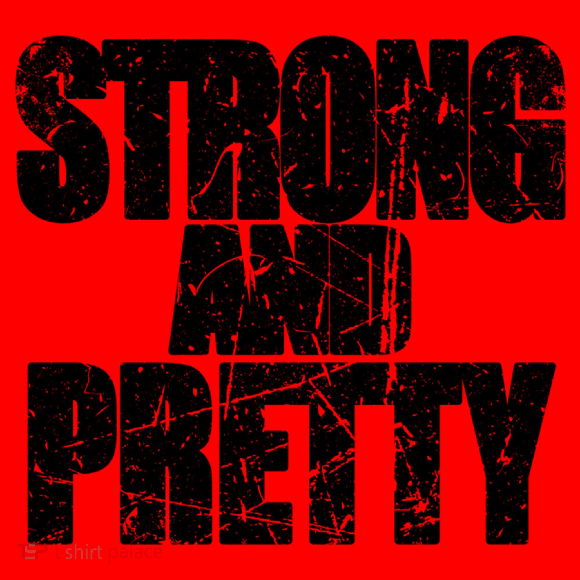 Strong And Pretty Fitness Gym Workout Weights Weightlifting Gift Santa Hat