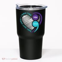 Suicide Awareness Prevention Heart Semi Colon You Matter Tumbler thumb 0