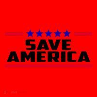 Save America Political Election Santa Hat thumb 1