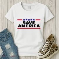 Save America Political Election Women's T-Shirt thumb 3