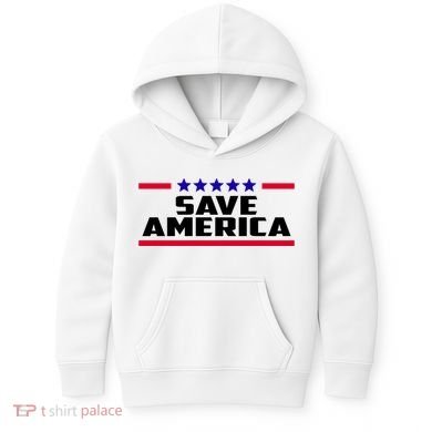 Save America Political Election Kids Hoodie