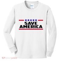 Save America Political Election Kids Long Sleeve Shirt thumb 0