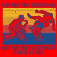 Ska And Pro Wrestling Are The Only Legitimate Forms Of Art Santa Hat thumb 1