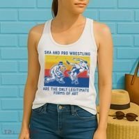 Ska And Pro Wrestling Are The Only Legitimate Forms Of Art Women's Tank Top thumb 2