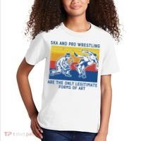 Ska And Pro Wrestling Are The Only Legitimate Forms Of Art Kids T-Shirt thumb 2