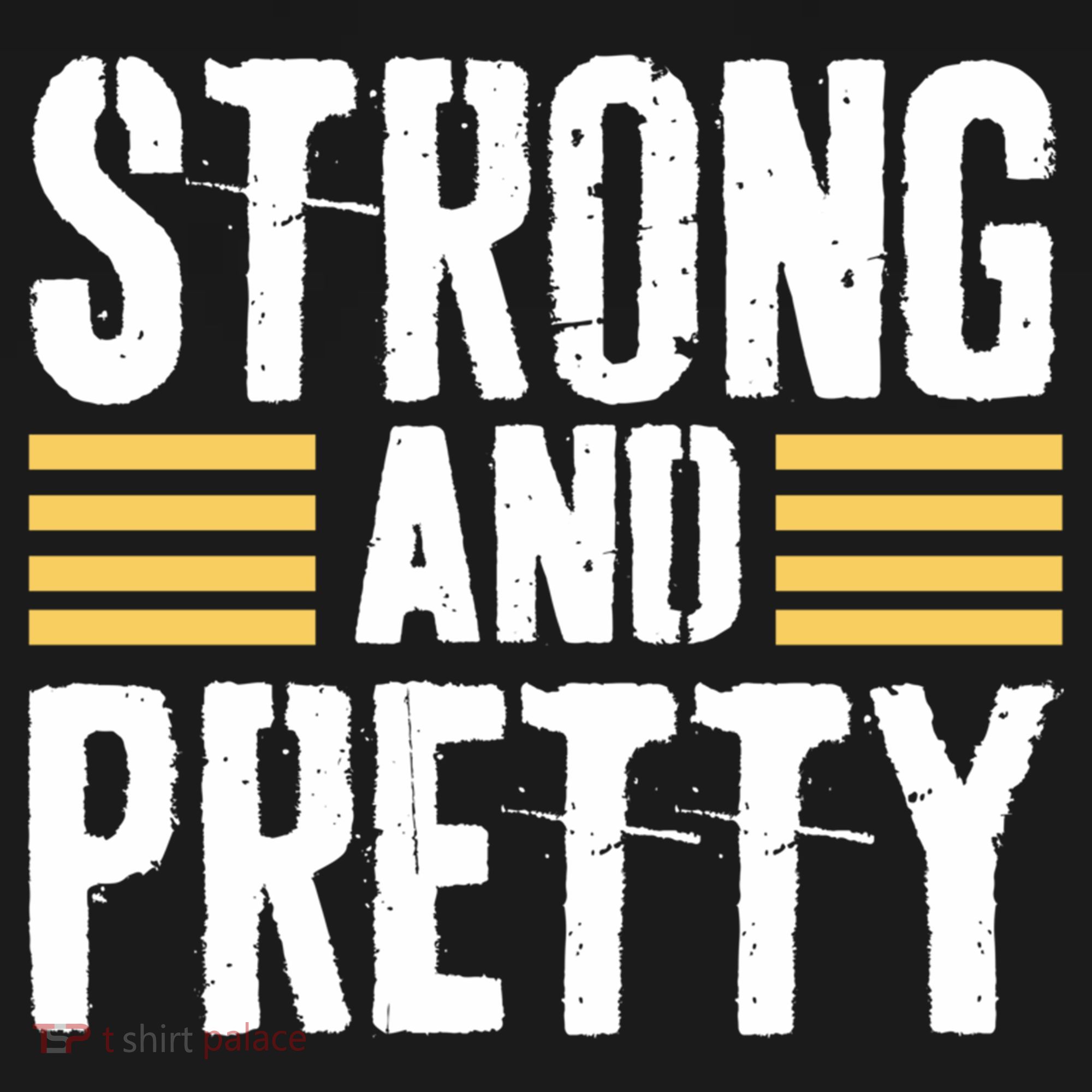 Strong And Pretty Funny Fitness Gym Gift Doggie Tank