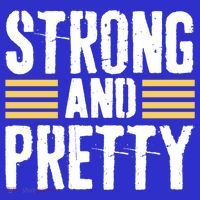 Strong And Pretty Funny Fitness Gym Gift Women's Tank Top thumb 5