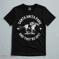 Santa Anita Park Racetrack Horse Racing Equestrian T-Shirt thumb 5