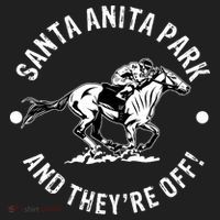 Santa Anita Park Racetrack Horse Racing Equestrian Beanie thumb 2