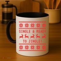 Single And Ready To Jingle Coffee Mug thumb 4