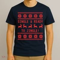 Single And Ready To Jingle T-Shirt thumb 3