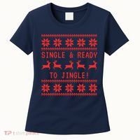 Single And Ready To Jingle Women's T-Shirt thumb 0