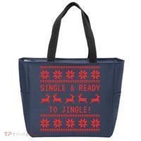 Single And Ready To Jingle Tote Bag thumb 0