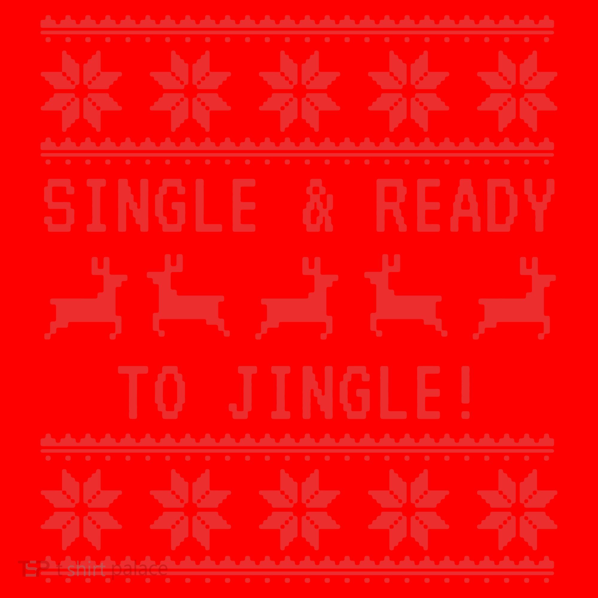 Single And Ready To Jingle Santa Hat