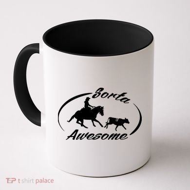 Sorta Awesome Ranch Sorting Western Horse Funny Cow Country Coffee Mug