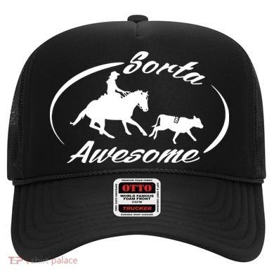 Sorta Awesome Ranch Sorting Western Horse Funny Cow Country Hat