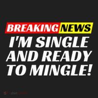 Single And Ready To Mingle Funny Sarcastic Breakup Divorce Beanie thumb 2