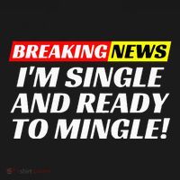 Single And Ready To Mingle Funny Sarcastic Breakup Divorce Women's Hoodie thumb 2