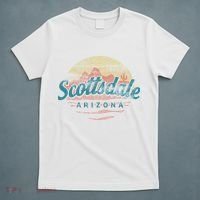 Scottsdale Arizona Retro Vintage Weathered Souvenir T-Shirt thumb 5