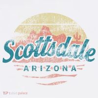 Scottsdale Arizona Retro Vintage Weathered Souvenir T-Shirt thumb 7