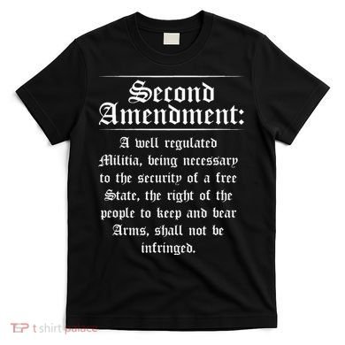 Second Amendment Rights Proud 2a Pro Gun Rights American T-Shirt