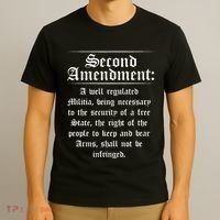 Second Amendment Rights Proud 2a Pro Gun Rights American T-Shirt thumb 3