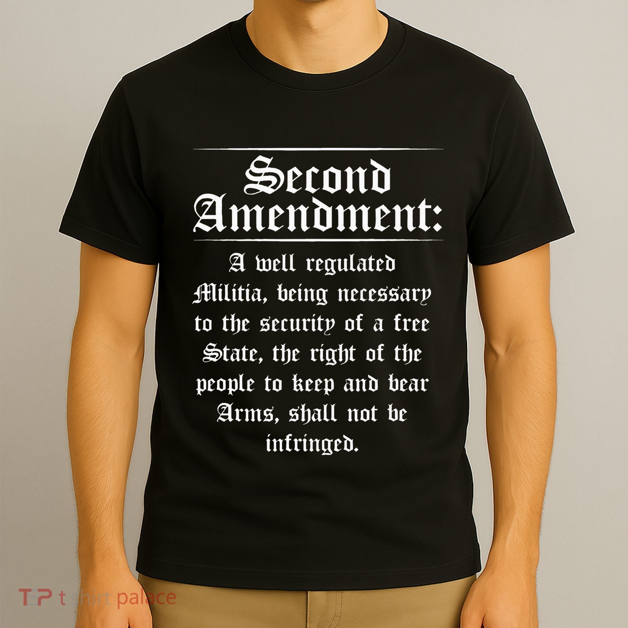 Second Amendment Rights Proud 2a Pro Gun Rights American T-Shirt
