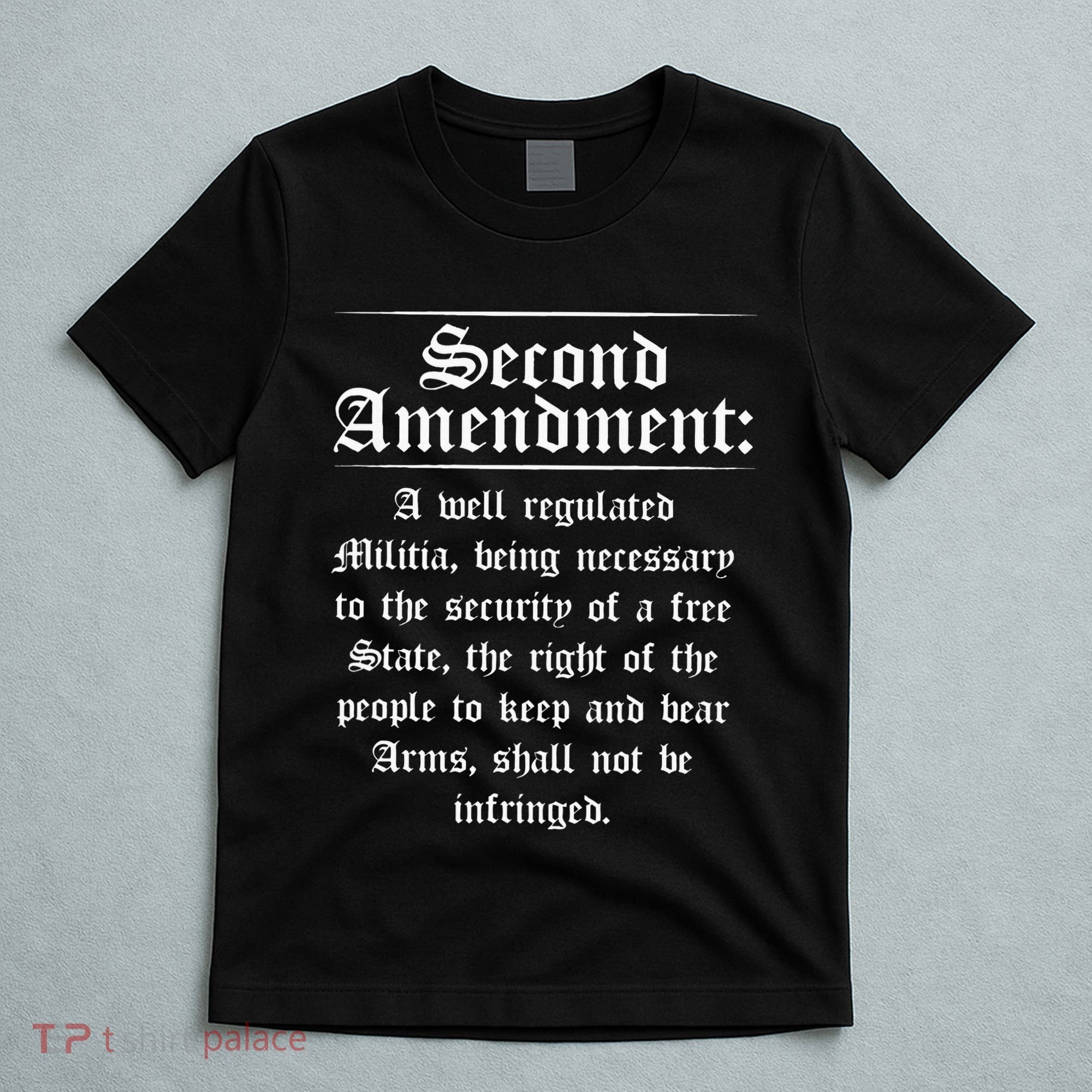 Second Amendment Rights Proud 2a Pro Gun Rights American T-Shirt