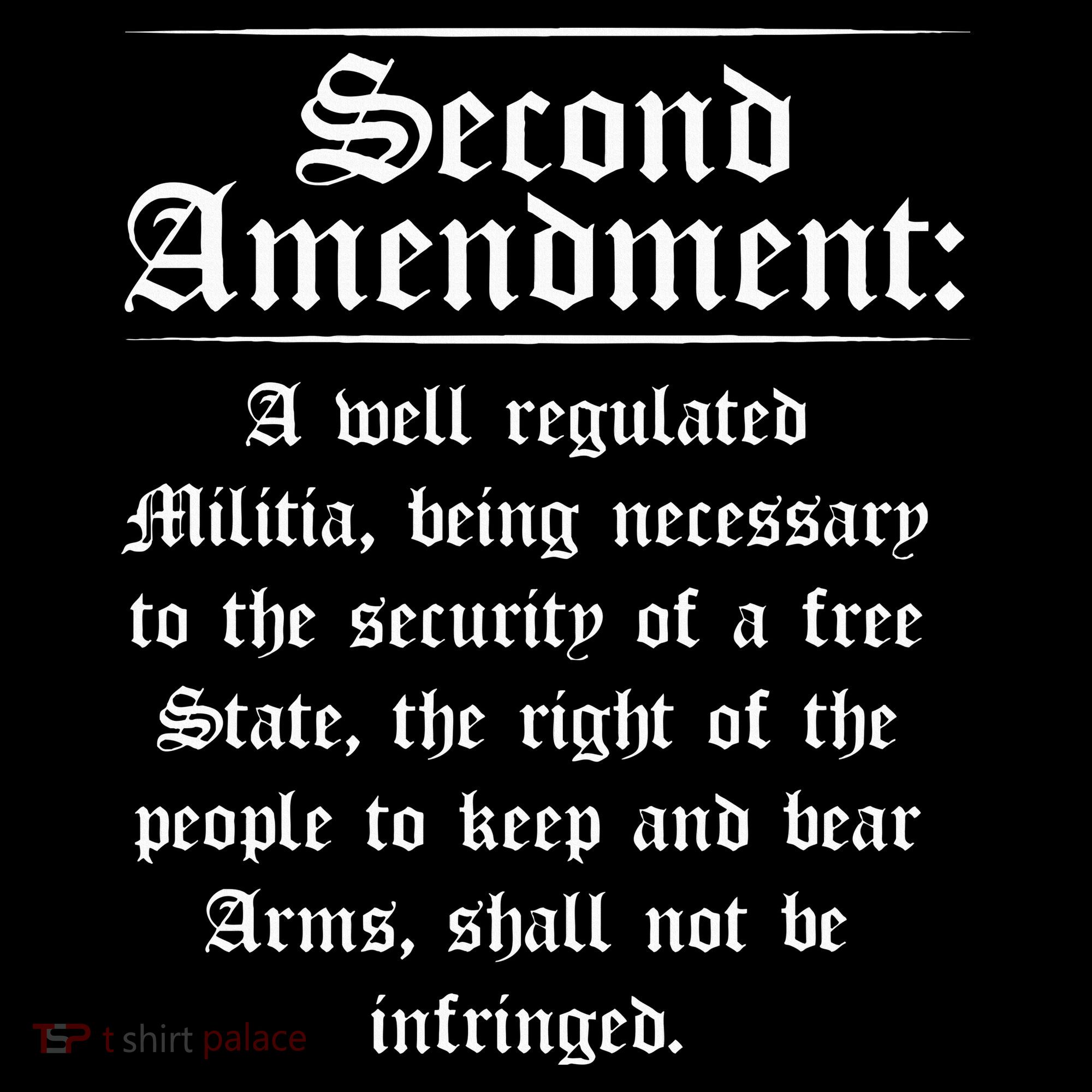 Second Amendment Rights Proud 2a Pro Gun Rights American T-Shirt