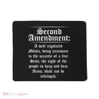 Second Amendment Rights Proud 2a Pro Gun Rights American Mousepad thumb 0