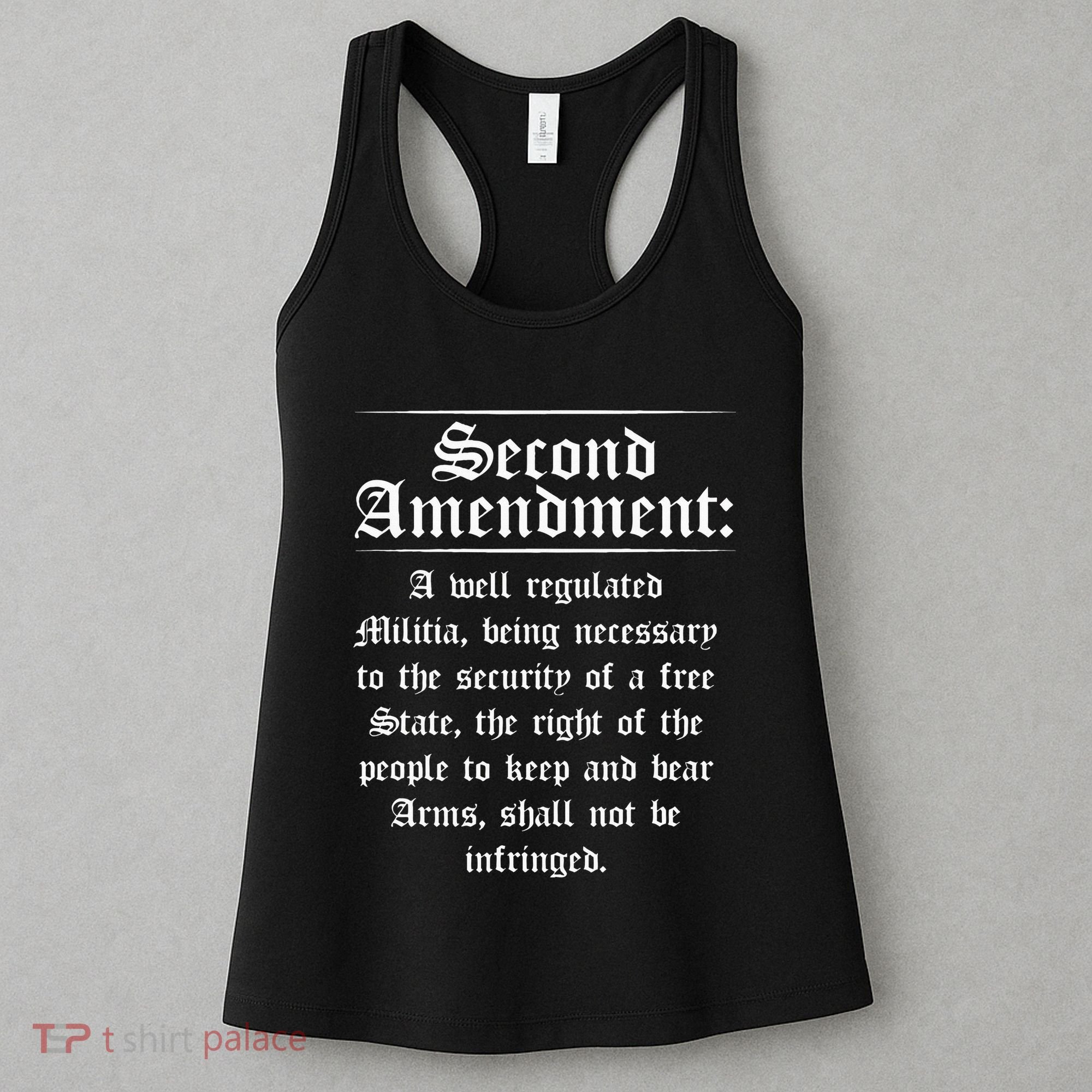 Second Amendment Rights Proud 2a Pro Gun Rights American Women's Tank Top