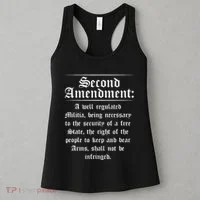 Second Amendment Rights Proud 2a Pro Gun Rights American Women's Tank Top thumb 3