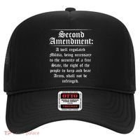 Second Amendment Rights Proud 2a Pro Gun Rights American Hat thumb 0