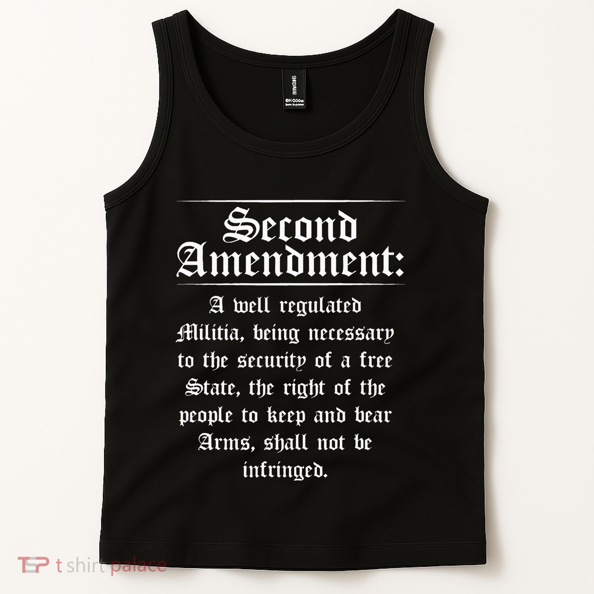Second Amendment Rights Proud 2a Pro Gun Rights American Tank Top