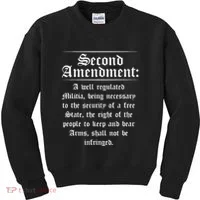 Second Amendment Rights Proud 2a Pro Gun Rights American Kids Sweatshirt thumb 0