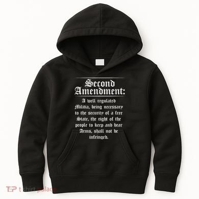 Second Amendment Rights Proud 2a Pro Gun Rights American Kids Hoodie
