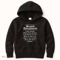 Second Amendment Rights Proud 2a Pro Gun Rights American Kids Hoodie thumb 0