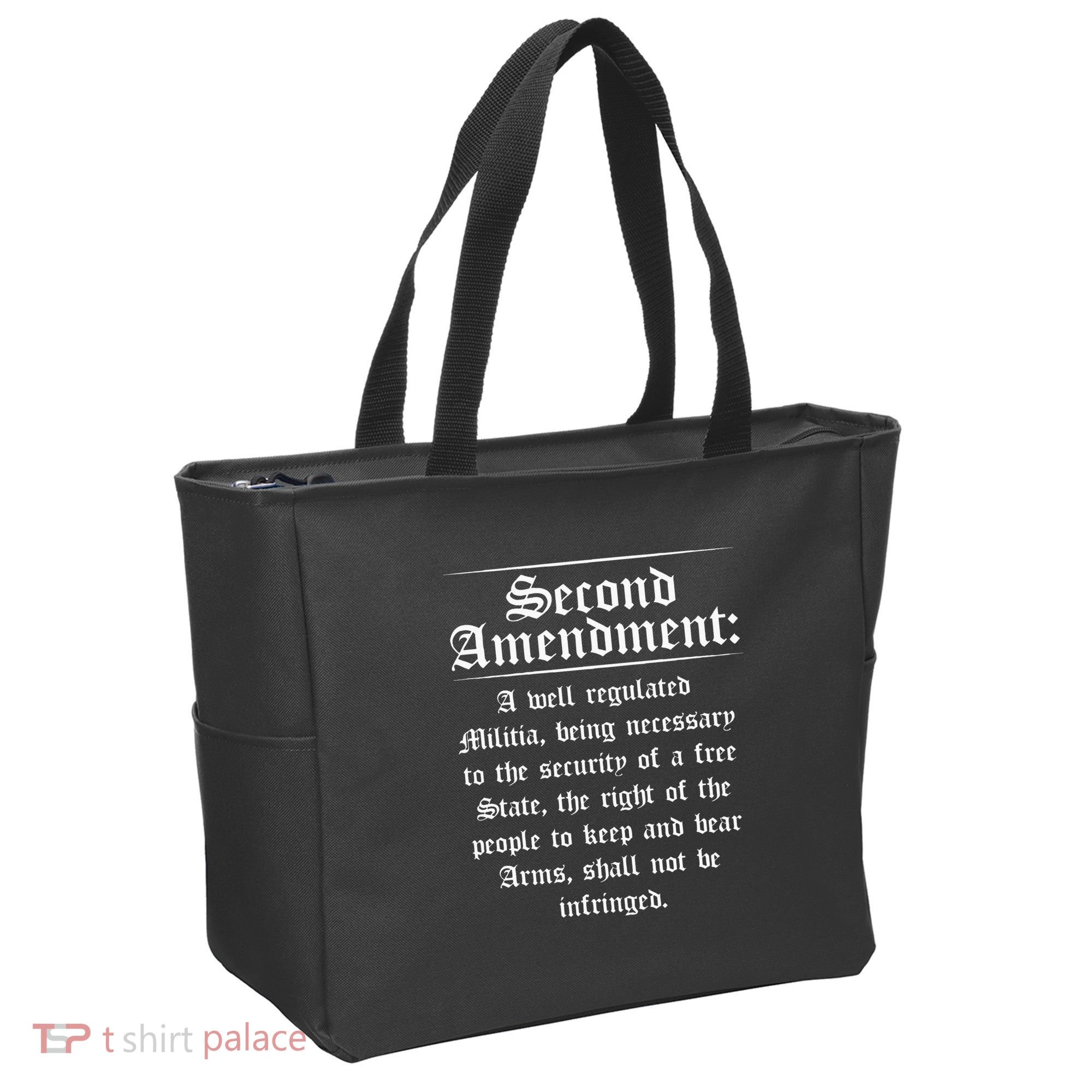 Second Amendment Rights Proud 2a Pro Gun Rights American Tote Bag