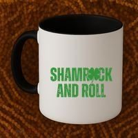 Shamrock And Roll St Patricks Day Coffee Mug thumb 2