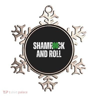 Shamrock And Roll St Patricks Day Ornament