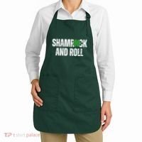 Shamrock And Roll St Patricks Day Apron thumb 2