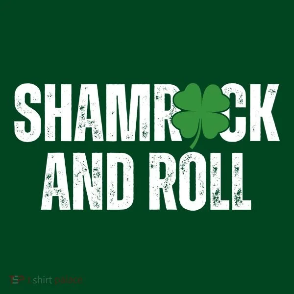 Shamrock And Roll St Patricks Day Sweatshirt