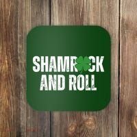 Shamrock And Roll St Patricks Day Coaster thumb 0