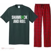 Shamrock And Roll St Patricks Day Pajama Set thumb 0