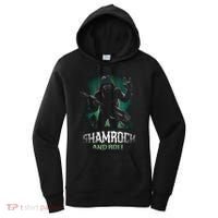 Shamrock And Roll Irish Rock Music Monster Women's Hoodie thumb 0