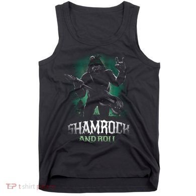 Shamrock And Roll Irish Rock Music Monster Tank Top