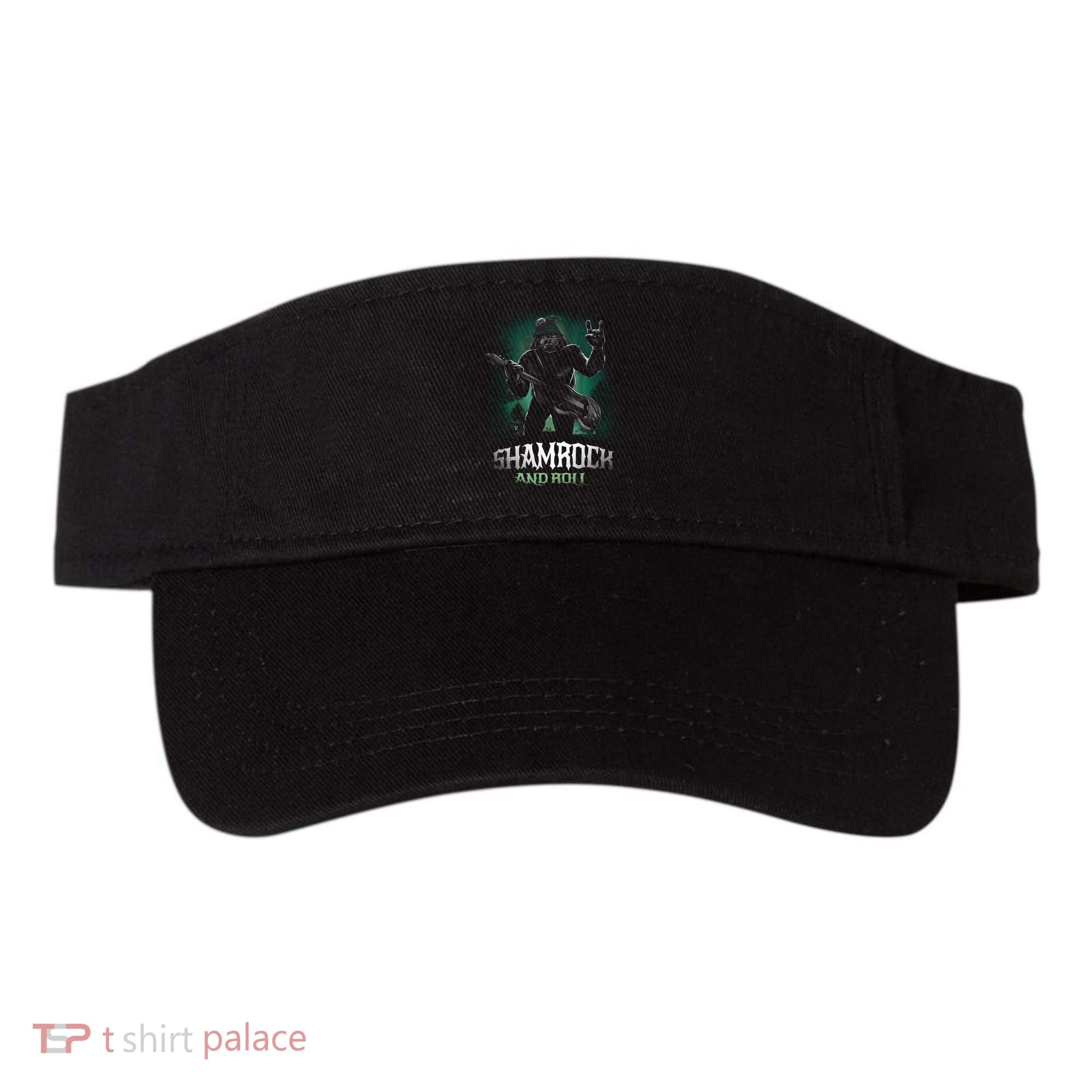 Shamrock And Roll Irish Rock Music Monster Visor